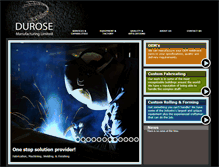 Tablet Screenshot of durose.com